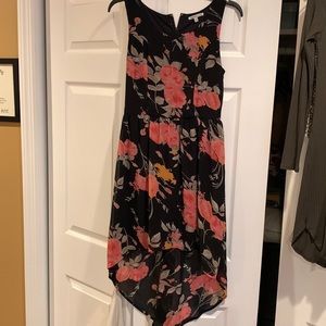 Pretty black floral dress